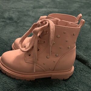 Cat & Jack Pink Studded Kids Boots